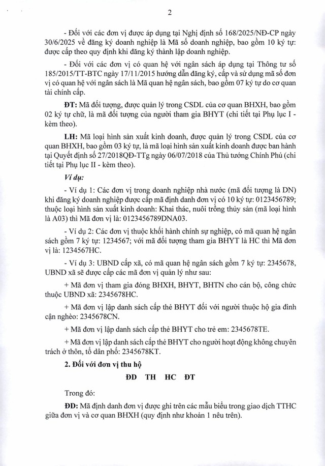 Hướng dẫn sử dụng số định danh cá nhân, căn cước công dân thay thế mã số Bảo hiểm xã hội và bộ mã quản lý- Ảnh 3.