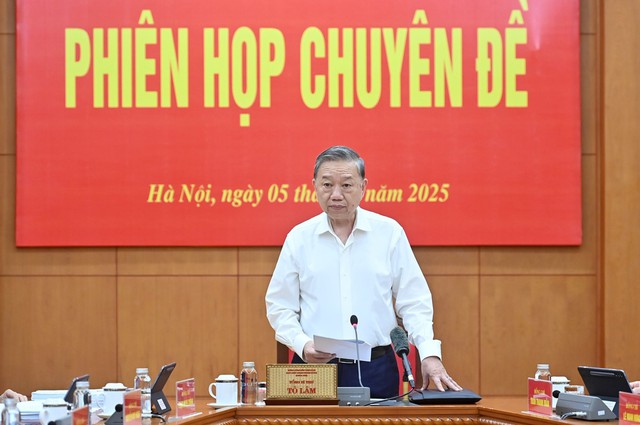 Tổng Bí thư Tô Lâm: Những điểm nghẽn đã phát hiện phải được xử lý triệt để, không cản trở phát triển - Ảnh 2. Tổng Bí thư Tô Lâm: Những điểm nghẽn đã phát hiện phải được xử lý triệt để, không cản trở phát triển - Ảnh 2.