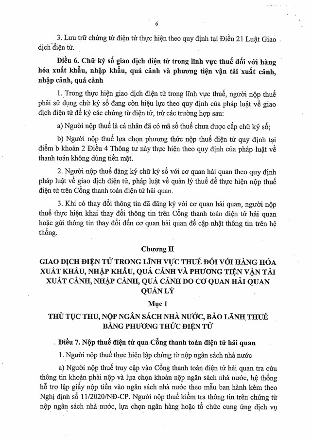 Thông tư 51/2025/TT-BTC quy định thủ tục giao dịch điện tử trong lĩnh vực thuế đối với hàng hóa xuất khẩu, nhập khẩu, quá cảnh...- Ảnh 7.