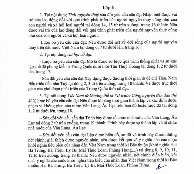 Thông tư 17/2025/TT-BGDĐT: Sửa đổi, bổ sung chương trình GDPT môn Lịch sử và Địa lý cấp Trung học cơ sở- Ảnh 1.