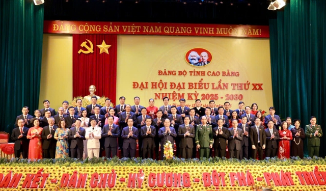 DANH SÁCH BAN THƯỜNG VỤ, BAN CHẤP HÀNH ĐẢNG BỘ TỈNH CAO BẰNG, NHIỆM KỲ 2025 - 2030- Ảnh 2. DANH SÁCH BAN THƯỜNG VỤ, BAN CHẤP HÀNH ĐẢNG BỘ TỈNH CAO BẰNG, NHIỆM KỲ 2025 - 2030- Ảnh 2.
