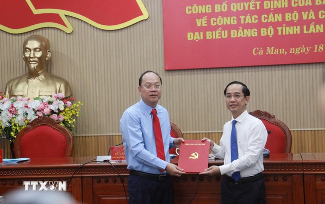 Ban Bí thư chuẩn y đồng chí Hồ Thanh Thủy giữ chức Phó Bí thư Tỉnh ủy Cà Mau- Ảnh 1. Ban Bí thư chuẩn y đồng chí Hồ Thanh Thủy giữ chức Phó Bí thư Tỉnh ủy Cà Mau- Ảnh 1.