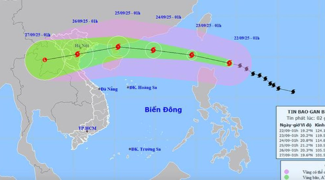 Chỉ đạo của Bộ Tổng Tham mưu Quân đội nhân dân Việt Nam về ứng phó với bão RAGASA- Ảnh 1. Chỉ đạo của Bộ Tổng Tham mưu Quân đội nhân dân Việt Nam về ứng phó với bão RAGASA- Ảnh 1.