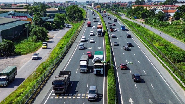 Điều chỉnh, bổ sung phương án phân làn và quy định tốc độ trên cao tốc Pháp Vân - Cầu Giẽ- Ảnh 1.