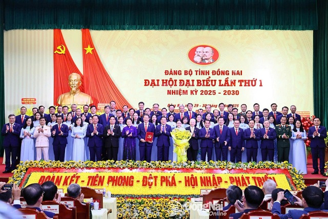 Danh sách Ban Chấp hành, Ban Thường vụ Tỉnh ủy Đồng Nai nhiệm kỳ 2025-2030- Ảnh 1.