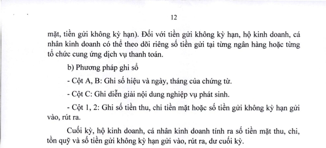 Hướng dẫn kế toán cho hộ kinh doanh, cá nhân kinh doanh chịu thuế GTGT, phải nộp thuế TNCN- Ảnh 9.