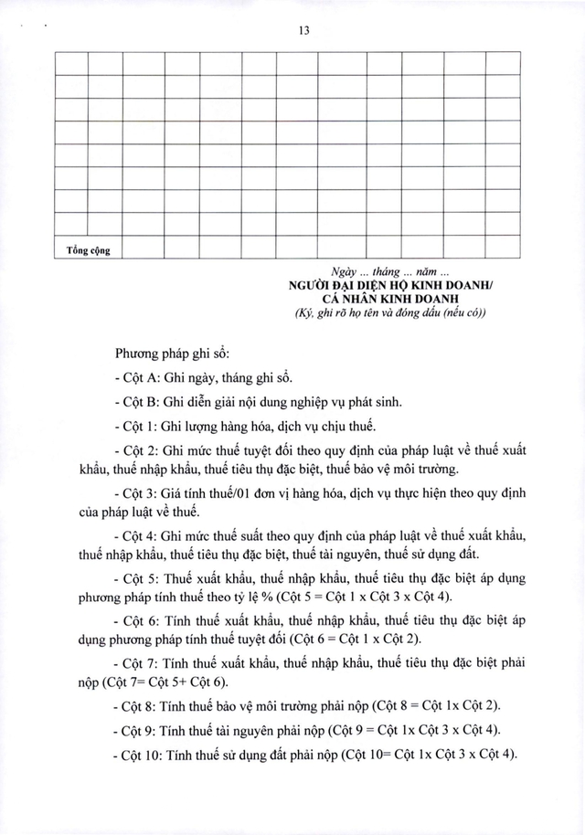 TOÀN VĂN: Thông tư 152/2025/TT-BTС hướng dẫn kế toán cho các hộ kinh doanh, cá nhân kinh doanh- Ảnh 14.