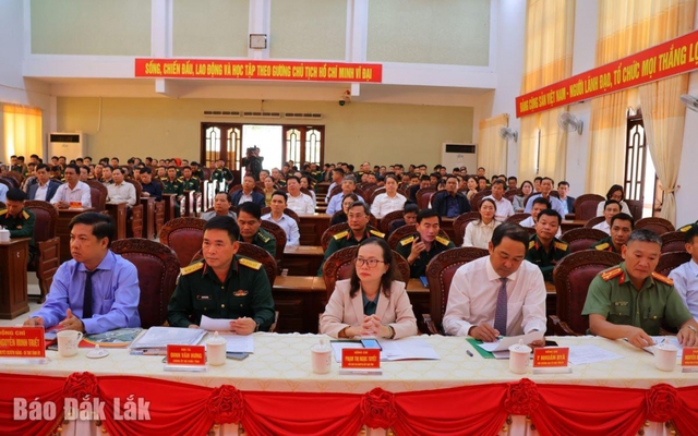 Bổ nhiệm 102 Chỉ huy trưởng Ban Chỉ huy quân sự xã, phường- Ảnh 1.
