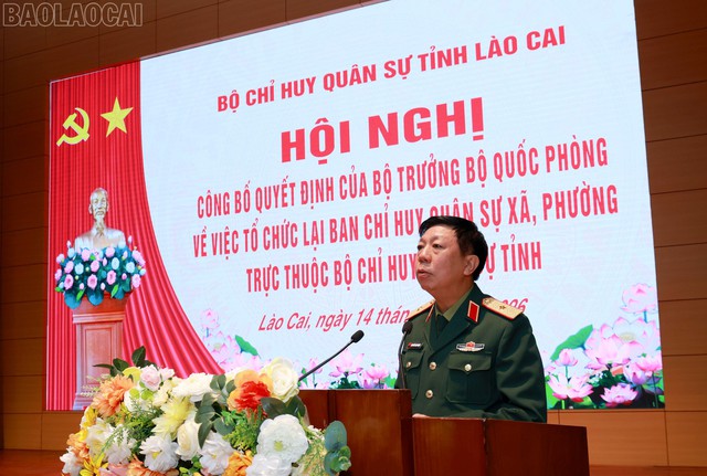 Sắp xếp Ban chỉ huy quân sự xã, phường: Đảm bảo chế độ, chính sách để cán bộ gắn bó lâu dài- Ảnh 3.