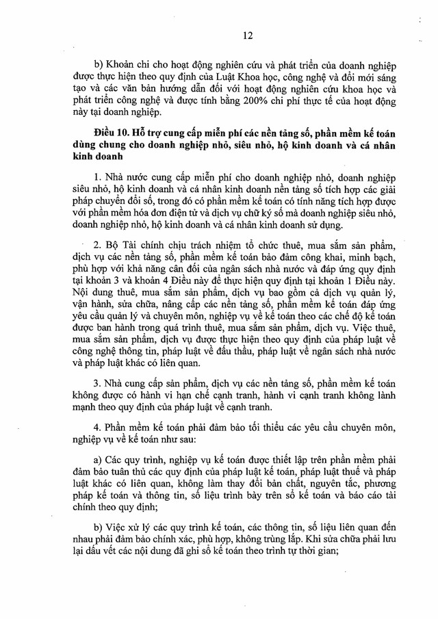 Nghị định số 20/2026/NĐ-CP về cơ chế, chính sách đặc biệt phát triển kinh tế tư nhân- Ảnh 14.