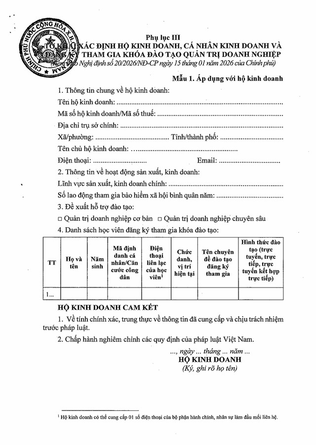 Nghị định số 20/2026/NĐ-CP về cơ chế, chính sách đặc biệt phát triển kinh tế tư nhân- Ảnh 24.