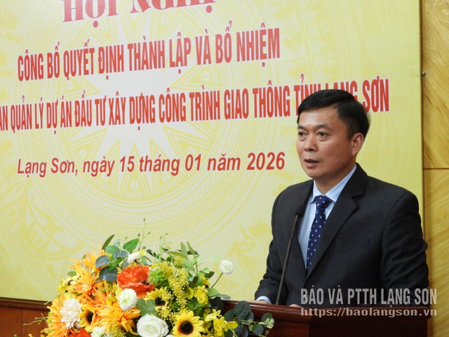 Thành lập, bổ nhiệm nhân sự lãnh đạo Ban quản lý dự án đầu tư xây dựng công trình giao thông - Ảnh 2.