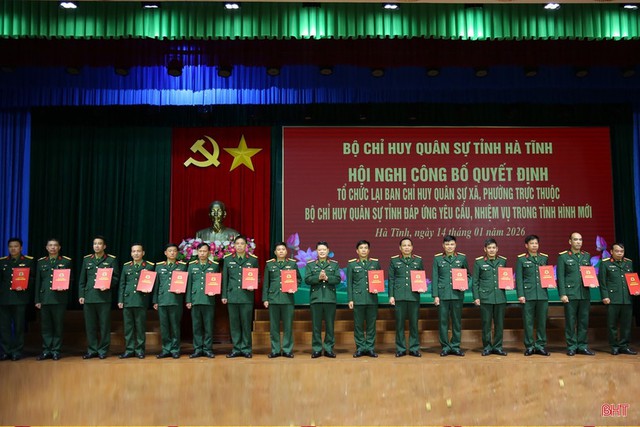 Rà soát, lựa chọn, bổ nhiệm Phó Chỉ huy trưởng Ban Chỉ huy quân sự cấp xã- Ảnh 1.