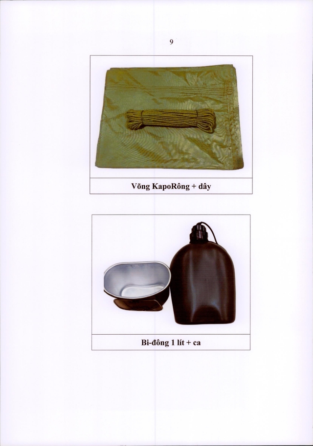 Thông tư 04/2026/TT-BQP quy định trang phục chuyên dùng và một số vật chất cho cá nhân làm nhiệm vụ tìm kiếm, quy tập hài cốt liệt sĩ- Ảnh 13. Thông tư 04/2026/TT-BQP quy định trang phục chuyên dùng và một số vật chất cho cá nhân làm nhiệm vụ tìm kiếm, quy tập hài cốt liệt sĩ- Ảnh 13.