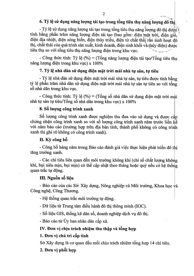 Nghị định số 35/2026/NĐ-CP: Tiêu chí phát triển ĐÔ THỊ XANH- Ảnh 2.
