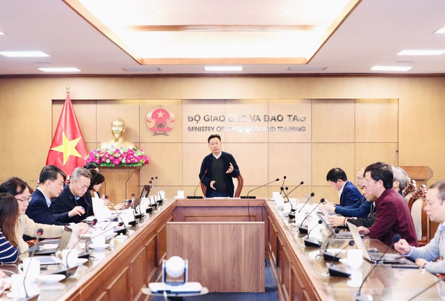 Sắp xếp hệ thống giáo dục nghề nghiệp, xây dựng trường chất lượng cao, đạt chuẩn quốc tế- Ảnh 1.