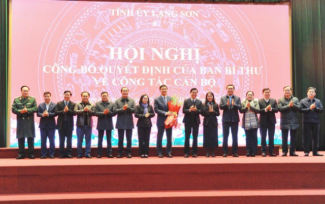 Ban Bí thư điều động, chỉ định đồng chí Vũ Hoàng Anh giữ chức Phó Bí thư Tỉnh ủy Lạng Sơn- Ảnh 3.