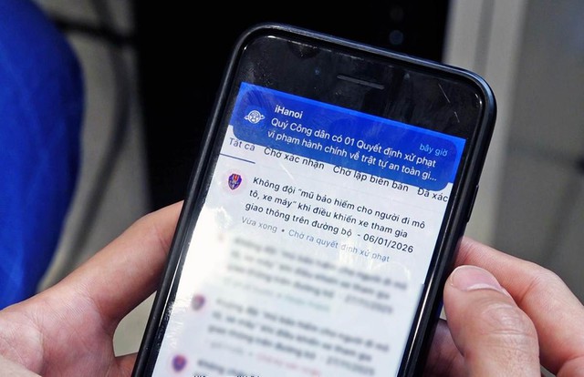 Hướng dẫn theo dõi thông tin và nộp phạt vi phạm giao thông qua ứng dụng iHanoi- Ảnh 5. Hướng dẫn theo dõi thông tin và nộp phạt vi phạm giao thông qua ứng dụng iHanoi- Ảnh 5.