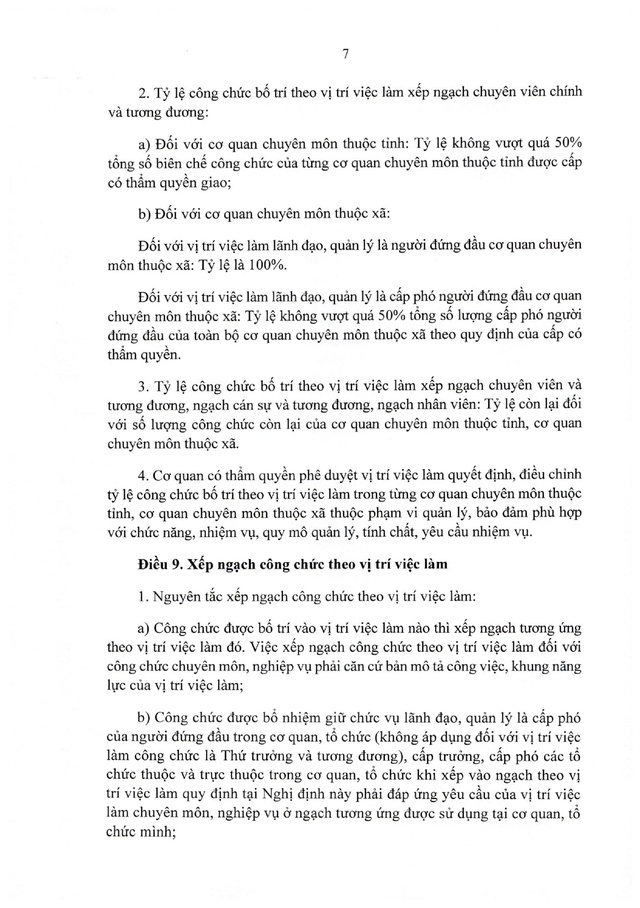 TOÀN VĂN: Nghị định 361/2025/NĐ-CР quy định về vị trí việc làm công chức- Ảnh 7.