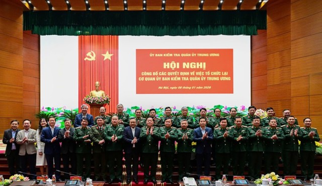 Sắp xếp, tổ chức lại Cơ quan Ủy ban Kiểm tra Quân ủy Trung ương- Ảnh 4.