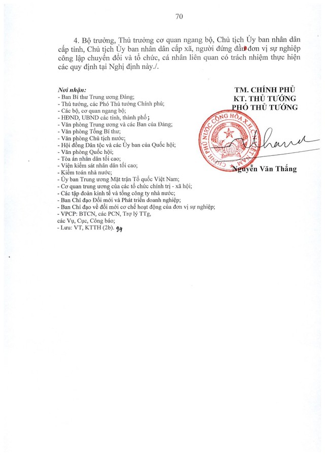 Nghị định 373/2026/NĐ-CР về chuyển đơn vị sự nghiệp công lập thành doanh nghiệp- Ảnh 70.