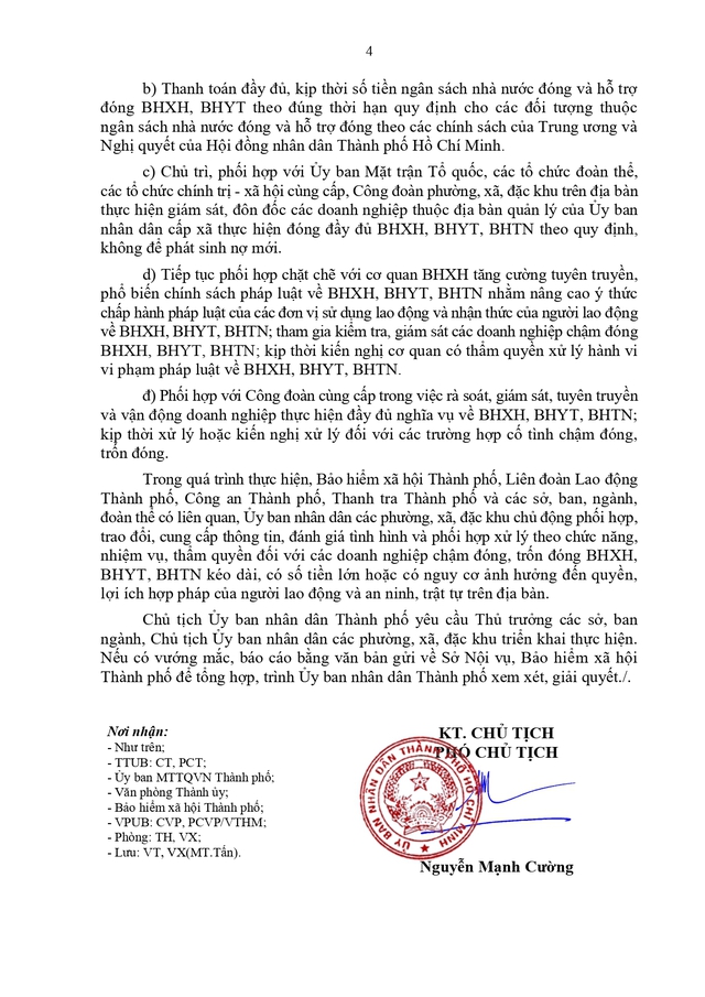 Yêu cầu cơ quan Thanh tra, Công an xử lý doanh nghiệp chậm đóng, trốn đóng bảo hiểm xã hội, bảo hiểm y tế, bảo hiểm thất nghiệp- Ảnh 4.