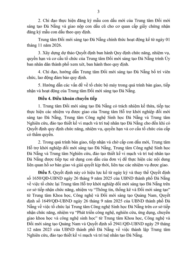 Thành lập Trung tâm Đổi mới sáng tạo Đà Nẵng- Ảnh 3.