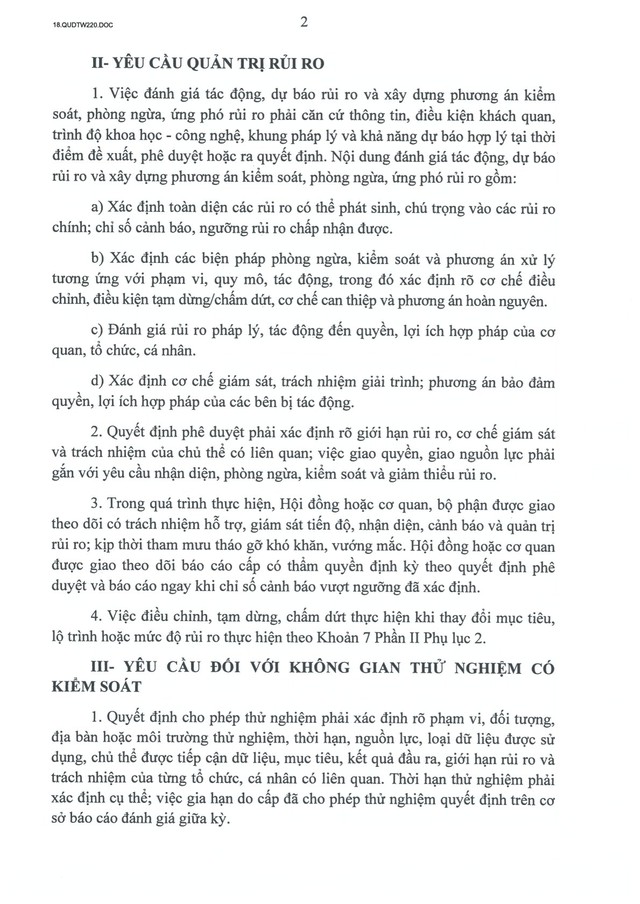 Quy định số 220-QĐ/TW của Ban Bí thư về cơ chế tôn vinh, trọng dụng và bảo vệ cán bộ dám nghĩ, dám làm- Ảnh 26.