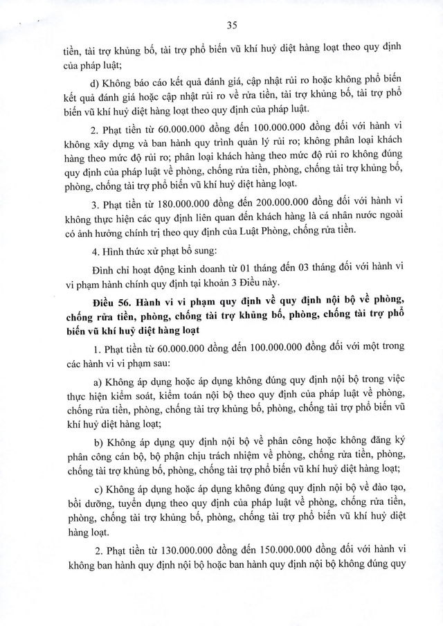 Quy định xử phạt vi phạm hành chính lĩnh vực kinh doanh đặt cược, trò chơi có thưởng- Ảnh 35.