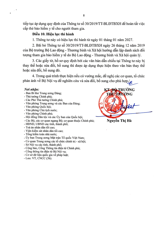 Cách xác định, lập danh sách đối tượng tham gia BHYT từ 1/1/2027 - Ảnh 8.