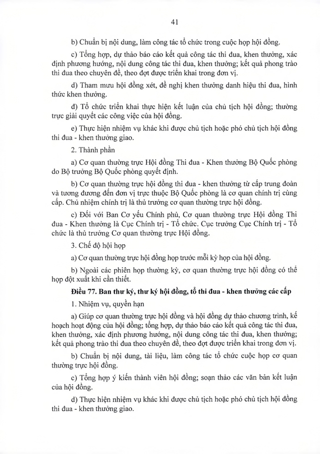 TOÀN VĂN: Thông tư 155/2026/TT-BQP quy định và hướng dẫn thi đua, khen thưởng trong Quân đội nhân dân Việt Nam- Ảnh 42.