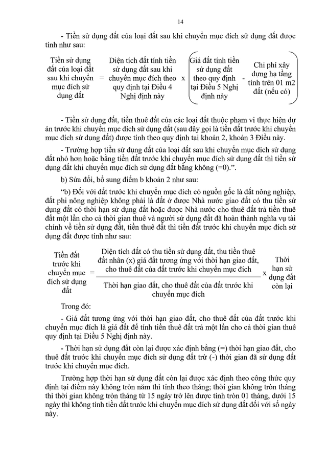 TOÀN VĂN: Nghị định 50/2026/NĐ-CP quy định chi tiết Nghị quyết 254/2025/QH15 tháo gỡ khó khăn, vướng mắc về tiền sử dụng đất, tiền thuê đất- Ảnh 16.
