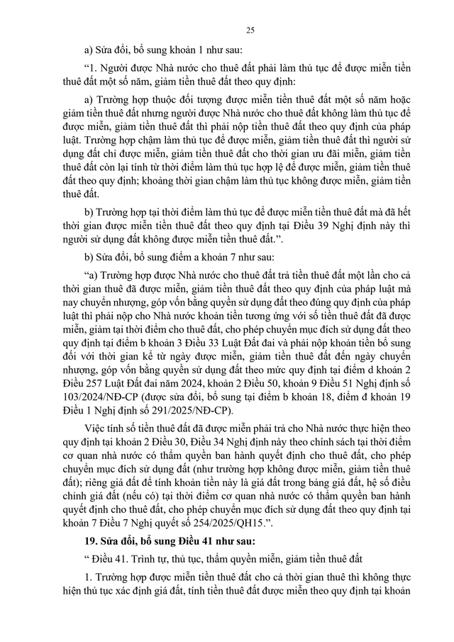 TOÀN VĂN: Nghị định 50/2026/NĐ-CP quy định chi tiết Nghị quyết 254/2025/QH15 tháo gỡ khó khăn, vướng mắc về tiền sử dụng đất, tiền thuê đất- Ảnh 27.