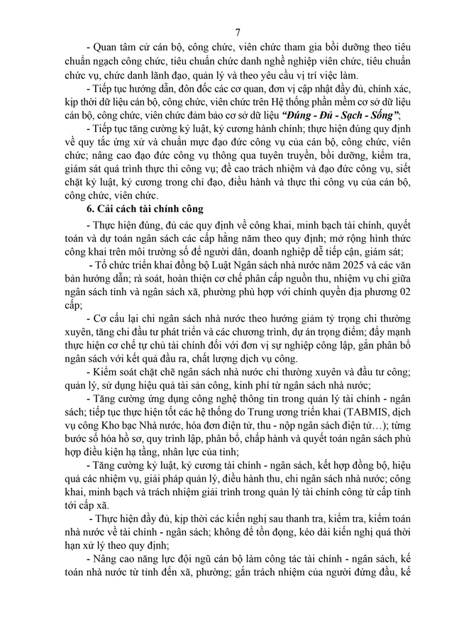 Tiếp tục sắp xếp, tinh giản biên chế; cơ cấu lại đội ngũ cán bộ- Ảnh 7.