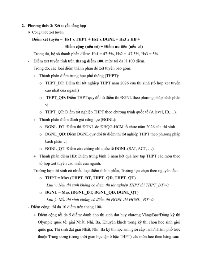 Phương thức tuyển sinh 2026 Trường Đại học Công nghệ Thông tin TPHCM- Ảnh 5.