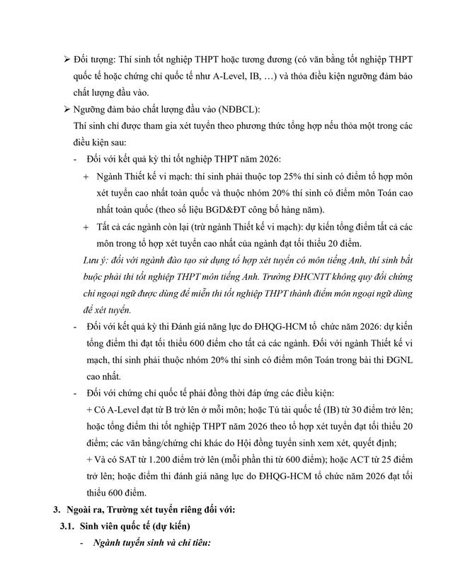 Phương thức tuyển sinh 2026 Trường Đại học Công nghệ Thông tin TPHCM- Ảnh 7.