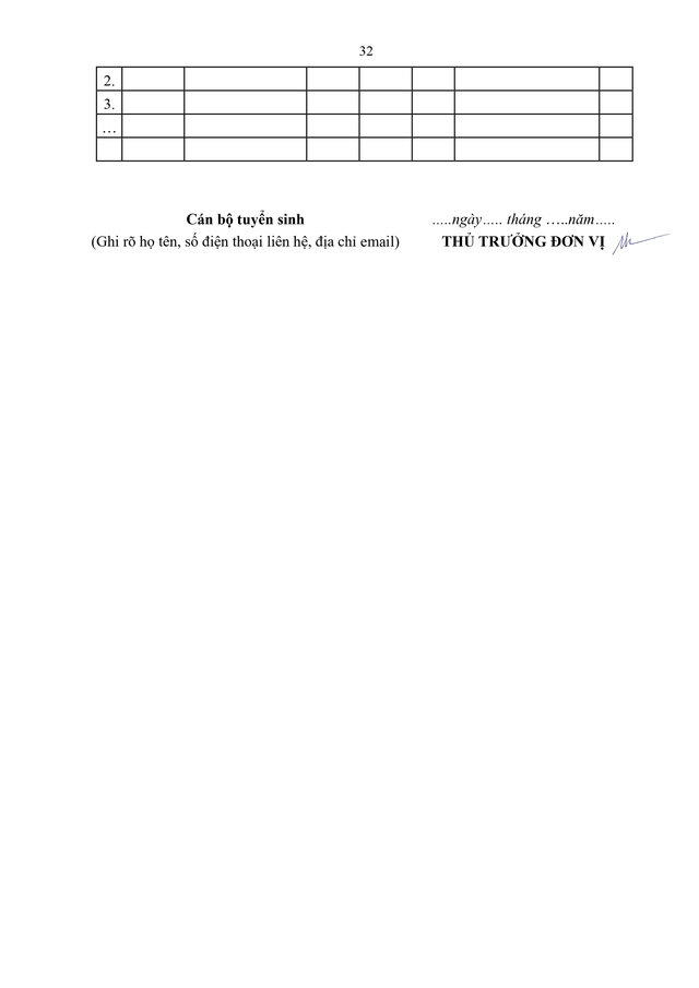 TOÀN VĂN: Thông tư 06/2026/TT-BGDĐT quy chế tuyển sinh đào tạo Đại học, cao đẳng giáo dục mầm non- Ảnh 34.