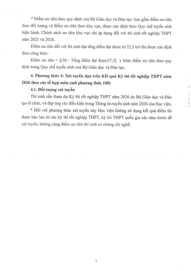 TUYỂN SINH 2026: Dự kiến phương thức, chỉ tiêu tuyển sinh của Học viện Ngoại giao- Ảnh 7.