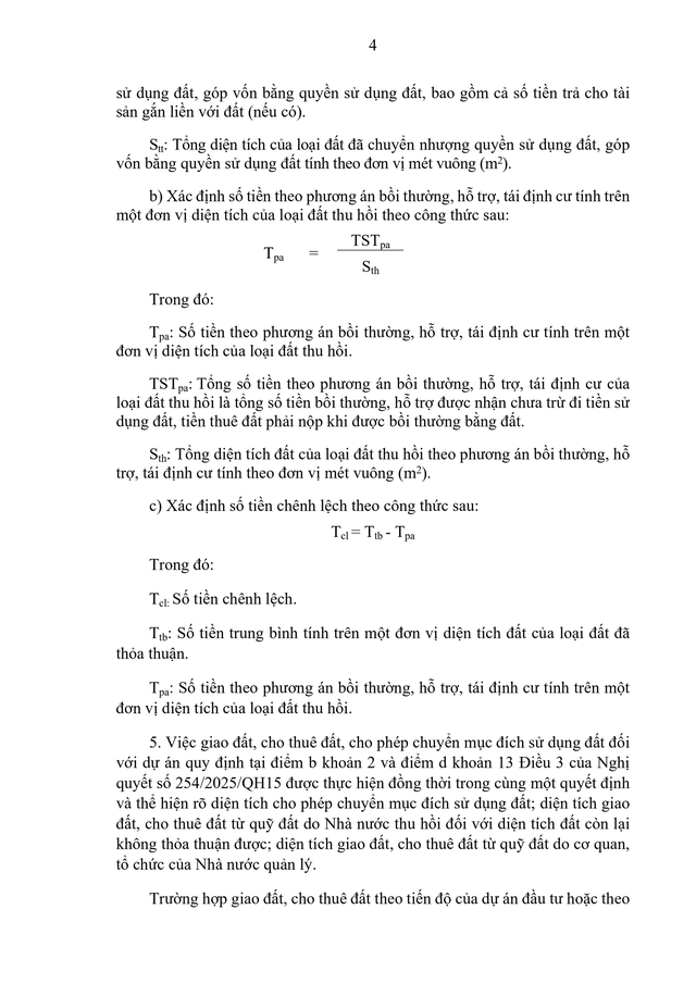 TOÀN VĂN: Nghị định 49/2026/NĐ-CP quy định chi tiết, hướng dẫn Nghị quyết 254/2025/QH15 tháo gỡ khó khăn, vướng mắc trong thi hành Luật Đất đai- Ảnh 6.