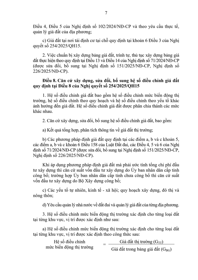 TOÀN VĂN: Nghị định 49/2026/NĐ-CP quy định chi tiết, hướng dẫn Nghị quyết 254/2025/QH15 tháo gỡ khó khăn, vướng mắc trong thi hành Luật Đất đai- Ảnh 9.