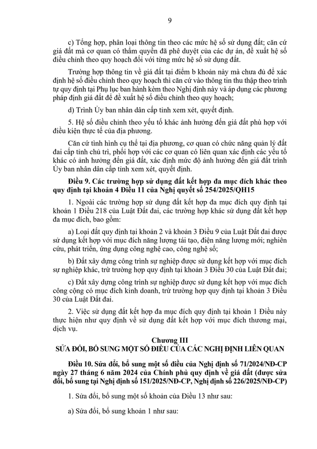 TOÀN VĂN: Nghị định 49/2026/NĐ-CP quy định chi tiết, hướng dẫn Nghị quyết 254/2025/QH15 tháo gỡ khó khăn, vướng mắc trong thi hành Luật Đất đai- Ảnh 11.