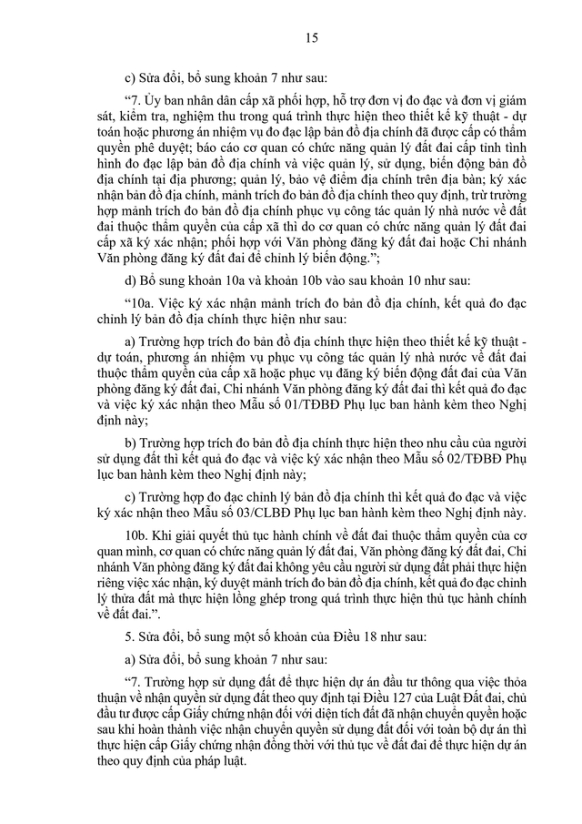TOÀN VĂN: Nghị định 49/2026/NĐ-CP quy định chi tiết, hướng dẫn Nghị quyết 254/2025/QH15 tháo gỡ khó khăn, vướng mắc trong thi hành Luật Đất đai- Ảnh 17.