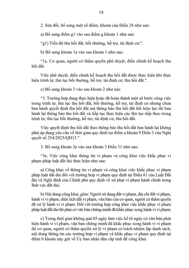 TOÀN VĂN: Nghị định 49/2026/NĐ-CP quy định chi tiết, hướng dẫn Nghị quyết 254/2025/QH15 tháo gỡ khó khăn, vướng mắc trong thi hành Luật Đất đai- Ảnh 20.