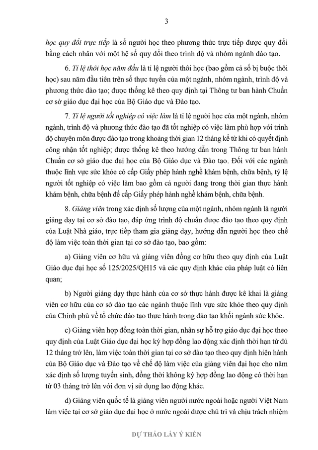 Đề xuất nhiều điểm mới trong xác định số lượng tuyển sinh đại học- Ảnh 3.