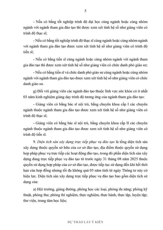 Đề xuất nhiều điểm mới trong xác định số lượng tuyển sinh đại học- Ảnh 5.
