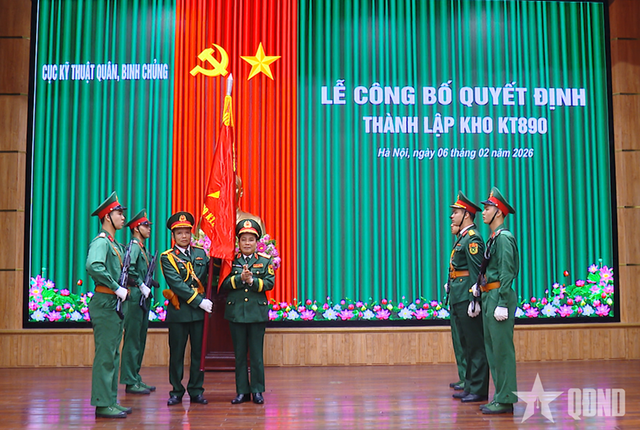 Bộ Quốc phòng quyết định thành lập Kho KT890- Ảnh 1.