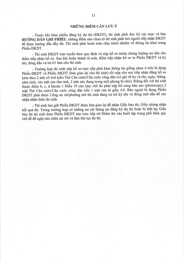 Thông tư số 13/TT-BGDĐT: Điểm mới trong quy chế thi tốt nghiệp THPT 2026- Ảnh 12.