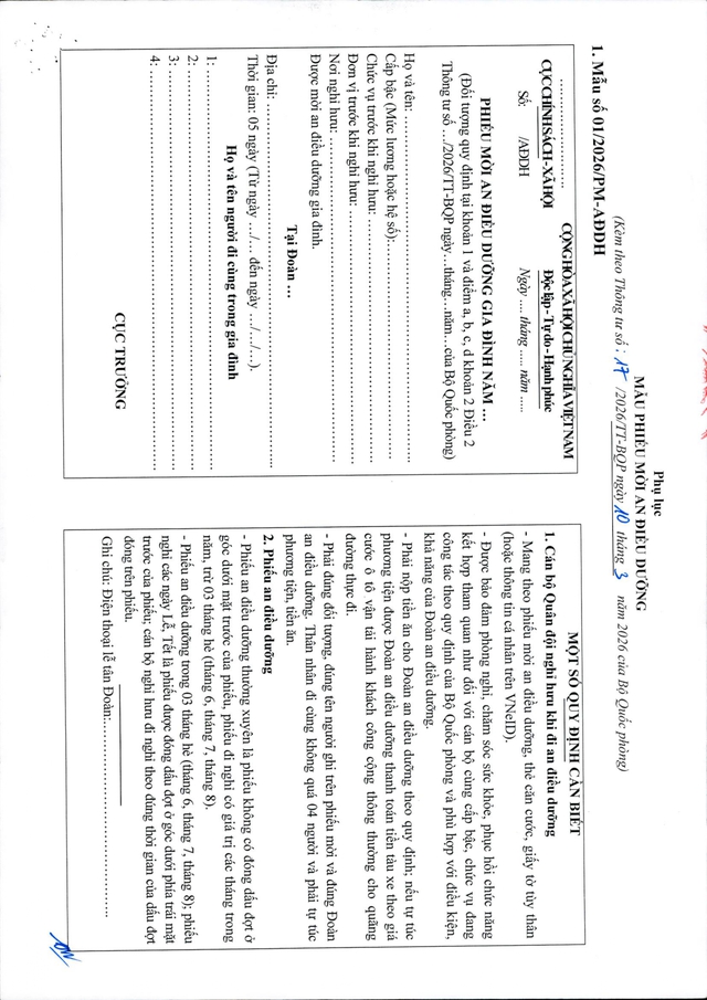 Chế độ an điều dưỡng, chế độ thông tin, tang lễ cho sĩ quan Quân đội nghỉ hưu- Ảnh 12.