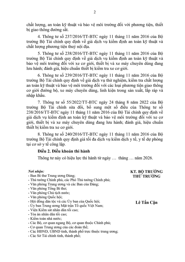 Đề xuất bãi bỏ nhiều Thông tư quy định về kiểm định chất lượng, an toàn kỹ thuật phương tiện- Ảnh 2. Đề xuất bãi bỏ nhiều Thông tư quy định về kiểm định chất lượng, an toàn kỹ thuật phương tiện- Ảnh 2.