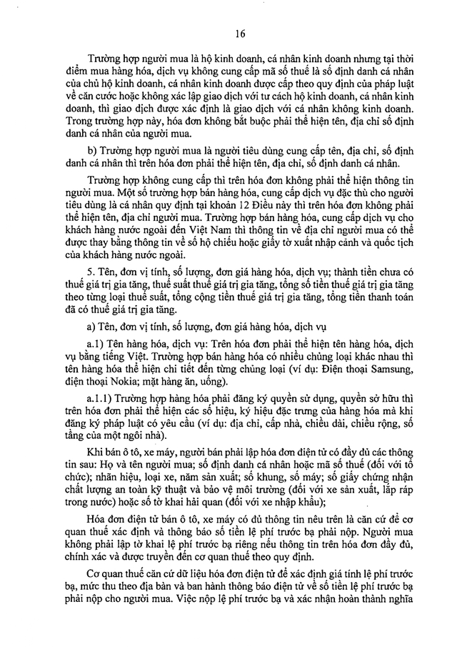 TOÀN VĂN: Dự thảo Nghị định quy định về hóa đơn điện tử, chứng từ điện tử- Ảnh 18. TOÀN VĂN: Dự thảo Nghị định quy định về hóa đơn điện tử, chứng từ điện tử- Ảnh 18.